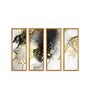 Fort Multicolour Canvas Framed Landscape Art Panel Set of 4