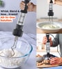 Black Hand Mixer with Dough Hooks & Beaters