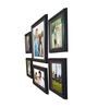 Daze Set Of 6 Black Polyresin Collage Photo Frames