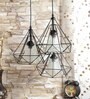 Gina Black Iron Cluster Hanging Light