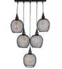 Zoe Black Iron Cluster Hanging Light