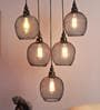 Zoe Black Iron Cluster Hanging Light