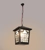 Black Iron 9 Watt Outdoor Hanging Light