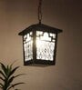 Black Iron 9 Watt Outdoor Hanging Light