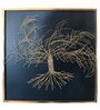 Wrought Iron Decorative Tree Wall Art In Black