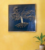 Wrought Iron Decorative Tree Wall Art In Black