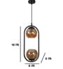 Lamington Black Iron Hanging Light
