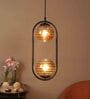 Lamington Black Iron Hanging Light