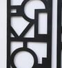 Black Iron Fram Metal Wall Art