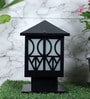 Inverted Black Iron Gate Light