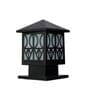 Inverted Black Iron Gate Light