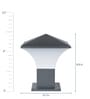 Jalisco Black Metal Gate Light