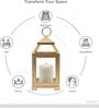 Black Iron Hanging Lantern
