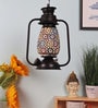 Kiosk Black Iron Hanging Light