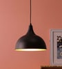 Bison Black Metal Hanging Light