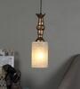 Zaria Black Iron Hanging Light