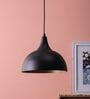 Bison Black Metal Hanging Light