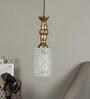 Zaria Black Iron Hanging Light