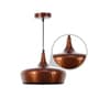 Lawrence Dumas Copper Metal Hanging Light