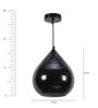 Baya Black Metal Single Hanging Lights