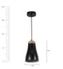 Glade Black Metal Single Hanging Lights