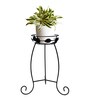 Black Iron Planter Stand