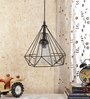 Bernice Black Iron Hanging Light