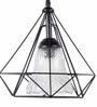Bernice Black Iron Hanging Light