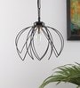 Tasot Black Iron Hanging Light