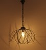 Tasot Black Iron Hanging Light