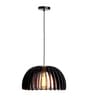 Luno Black Wooden Hanging Light