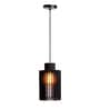 Roston Black Wooden Hanging Light