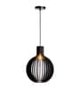 Orla Black Wooden Hanging Light