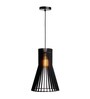 Marc Black Wooden Hanging Light