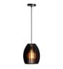 Biped Black Wooden Hanging Light