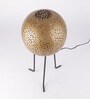 Zana Black Metal Shade Table Lamp with Black Base