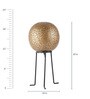 Zana Black Metal Shade Table Lamp with Black Base