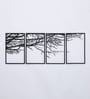 Black Iron Tree Metal Wall Art