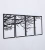 Black Iron Tree Metal Wall Art