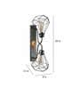 Arrow Metal Novelty Wall Light (Black)