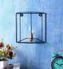 Electa Iron Candle Wall Light (Black)