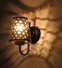 Metal Novelty Wall Light (Black)