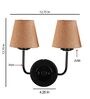 Corner Multicolor Iron Wall Sconces