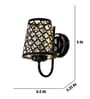 Metal Novelty Wall Light (Black)