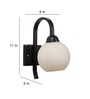 Slope Black Iron Wall Sconces