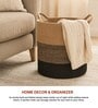 Laundry Basket For Clothes,Clothes Storage Baskets,Jute Laundry Bag
