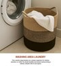Laundry Basket For Clothes,Clothes Storage Baskets,Jute Laundry Bag