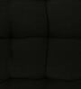 Black Solid Jute 14x14 Inches Chair Pad