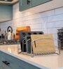 Black Kitchen Pantry Organizer Rack