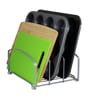 Black Kitchen Pantry Organizer Rack